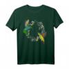 Vintage Blumen Vogel Tierfreund Natur Kolibri T-Shirt – Perfekt für Vogelbeobachter und Naturliebhaber