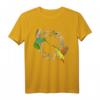 Vintage Blumen Vogel Tierfreund Natur Kolibri T-Shirt – Perfekt für Vogelbeobachter und Naturliebhaber