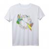 Vintage Blumen Vogel Tierfreund Natur Kolibri T-Shirt – Perfekt für Vogelbeobachter und Naturliebhaber