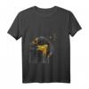 Neugieriger Singvogel Schwarzdrossel Amsel T-Shirt – Klassisch geschnitten, perfekt für Vogel- und Naturfreunde