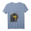 Neugieriger Singvogel Schwarzdrossel Amsel T-Shirt – Klassisch geschnitten, perfekt für Vogel- und Naturfreunde