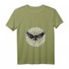 Damen Viking Vikings Nordischer Vegvisir-Kompass Rabe Vogel T-Shirt mit V-Ausschnitt – Leichtes, Klassisch Geschnittenes Mode-Statement