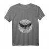 Damen Viking Vikings Nordischer Vegvisir-Kompass Rabe Vogel T-Shirt mit V-Ausschnitt – Leichtes, Klassisch Geschnittenes Mode-Statement