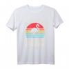 Flamingos machen mich glücklich du nicht so sehr - Retro Vogel T-Shirt für Flamingo- und Tierliebhaber, Vintage 60er/70er Style