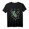 Blumen Vogel Geschenk Zoo Tier Pfau T-Shirt – Perfektes Geschenk für Tierliebhaber, Vogel- und Pfauenfans zu Weihnachten & Geburtstag
