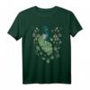 Blumen Vogel Geschenk Zoo Tier Pfau T-Shirt – Perfektes Geschenk für Tierliebhaber, Vogel- und Pfauenfans zu Weihnachten & Geburtstag