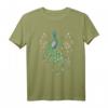 Blumen Vogel Geschenk Zoo Tier Pfau T-Shirt – Perfektes Geschenk für Tierliebhaber, Vogel- und Pfauenfans zu Weihnachten & Geburtstag