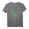 Blumen Vogel Geschenk Zoo Tier Pfau T-Shirt – Perfektes Geschenk für Tierliebhaber, Vogel- und Pfauenfans zu Weihnachten & Geburtstag