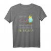 Sonnenschein und Wellensittiche Lustiges Vogel T-Shirt für Mädchen – Niedliches Design für Vogel- und Vogelliebhaber