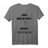 Vögel machen mich glücklich Spruch auf Englisch T-Shirt – Humorvolles Statement für Vogel- und Naturliebhaber, Introvertierte & Ornithologen