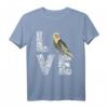 Nymphensittich Käfig Vogel Wellensittich T-Shirt – Lustiges Geschenk für Vogelbesitzer und Tierliebhaber bei Partys, Reisen & Events
