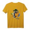 Ara Papagei trinkt Margarita - Buntes Strand-Urlaub T-Shirt für Vogel- und Papageienliebhaber, Margarita-Fans & Tropenurlauber