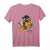 Ara Papagei trinkt Margarita - Buntes Strand-Urlaub T-Shirt für Vogel- und Papageienliebhaber, Margarita-Fans & Tropenurlauber