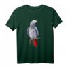 Graupapagei Papagei T-Shirt mit Vogel-Sittich Grafik – Perfektes Geschenk für Vogel- und Papageienliebhaber