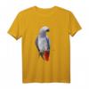 Graupapagei Papagei T-Shirt mit Vogel-Sittich Grafik – Perfektes Geschenk für Vogel- und Papageienliebhaber