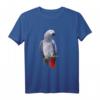 Graupapagei Papagei T-Shirt mit Vogel-Sittich Grafik – Perfektes Geschenk für Vogel- und Papageienliebhaber