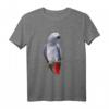 Graupapagei Papagei T-Shirt mit Vogel-Sittich Grafik – Perfektes Geschenk für Vogel- und Papageienliebhaber