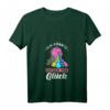 Damen HapFrog T-Shirt - Ich könnte kotzen vor Glück mit Vogel und Regenbogen - Lustiges Ironie-Shirt für Frauen