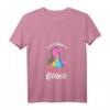 Damen HapFrog T-Shirt - Ich könnte kotzen vor Glück mit Vogel und Regenbogen - Lustiges Ironie-Shirt für Frauen