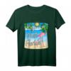 Key West Florida Beach Flamingo Vogel T-Shirt – Tropisches Insel-Design mit Sonne & Conch-Symbol, perfekt als Florida Keys Souvenir