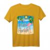 Key West Florida Beach Flamingo Vogel T-Shirt – Tropisches Insel-Design mit Sonne & Conch-Symbol, perfekt als Florida Keys Souvenir
