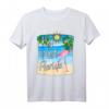 Key West Florida Beach Flamingo Vogel T-Shirt – Tropisches Insel-Design mit Sonne & Conch-Symbol, perfekt als Florida Keys Souvenir