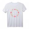 Damen T-Shirt mit Spruch 'DER FRÜHE VOGEL KANN MICH MAL' – Sommerliches Blumen Motiv, klassisch geschnitten