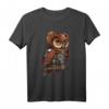 Steampunk Eule Vintage T-Shirt - Retro Vogel Design für Steampunk Fans und Eulenliebhaber