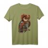 Steampunk Eule Vintage T-Shirt - Retro Vogel Design für Steampunk Fans und Eulenliebhaber