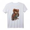 Steampunk Eule Vintage T-Shirt - Retro Vogel Design für Steampunk Fans und Eulenliebhaber