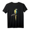 Papagei Aquarell Exotische Vögel Tiermotiv T-Shirt – Buntes Geschenk für Vogelliebhaber, Papageienzüchter & Tierfreunde