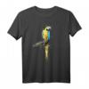 Papagei Aquarell Exotische Vögel Tiermotiv T-Shirt – Buntes Geschenk für Vogelliebhaber, Papageienzüchter & Tierfreunde