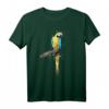 Papagei Aquarell Exotische Vögel Tiermotiv T-Shirt – Buntes Geschenk für Vogelliebhaber, Papageienzüchter & Tierfreunde