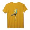 Papagei Aquarell Exotische Vögel Tiermotiv T-Shirt – Buntes Geschenk für Vogelliebhaber, Papageienzüchter & Tierfreunde