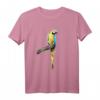 Papagei Aquarell Exotische Vögel Tiermotiv T-Shirt – Buntes Geschenk für Vogelliebhaber, Papageienzüchter & Tierfreunde