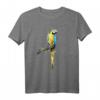 Papagei Aquarell Exotische Vögel Tiermotiv T-Shirt – Buntes Geschenk für Vogelliebhaber, Papageienzüchter & Tierfreunde
