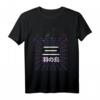 80er Jahre Japan Aesthetic Vaporwave T-Shirt mit Drei Vögeln, Geometrischem Design und Retrowave Stil