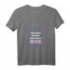 80er Jahre Japan Aesthetic Vaporwave T-Shirt mit Drei Vögeln, Geometrischem Design und Retrowave Stil