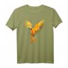 Papagei T-Shirt Graupapagei Vogel Sittich im Low Poly Design – Exotisches Tiermotiv für Vogel- und Tierfans, perfekt als Geschenk