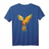 Papagei T-Shirt Graupapagei Vogel Sittich im Low Poly Design – Exotisches Tiermotiv für Vogel- und Tierfans, perfekt als Geschenk