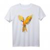 Papagei T-Shirt Graupapagei Vogel Sittich im Low Poly Design – Exotisches Tiermotiv für Vogel- und Tierfans, perfekt als Geschenk