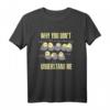 Nymphensittich & Wellensittich Vogel T-Shirt – Lustiges Geschenk für Vogelliebhaber, Exotische Vögel, Papageien & Sittiche, perfekte Geschenkidee für Weihnachten und Geburtstage