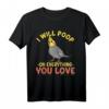 Lustiges Wellensittich Spruch T-Shirt – Perfektes Geschenk für Vogel- und Sittich-Fans, Züchter & Tierliebhaber