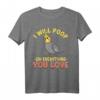 Lustiges Wellensittich Spruch T-Shirt – Perfektes Geschenk für Vogel- und Sittich-Fans, Züchter & Tierliebhaber