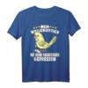 Mein Wellensittich Hat Meine Hausaufgaben Gefressen T-Shirt – Lustiges Vogelmotiv für Herren und Damen, ideales Geschenk für Tier- und Vogel-Liebhaber