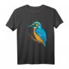 Eisvogel Blauer Vogel T-Shirt für Vogelliebhaber und Ornithologen – Perfekt für Vogelbeobachter und Naturfreunde