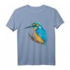Eisvogel Blauer Vogel T-Shirt für Vogelliebhaber und Ornithologen – Perfekt für Vogelbeobachter und Naturfreunde