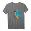 Eisvogel Blauer Vogel T-Shirt für Vogelliebhaber und Ornithologen – Perfekt für Vogelbeobachter und Naturfreunde