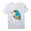 Eisvogel Blauer Vogel T-Shirt für Vogelliebhaber und Ornithologen – Perfekt für Vogelbeobachter und Naturfreunde