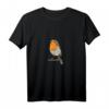 Rotkehlchen Vogel T-Shirt – Perfektes Geschenk für Vogelbeobachter, Naturschützer und Naturliebhaber zum Geburtstag
